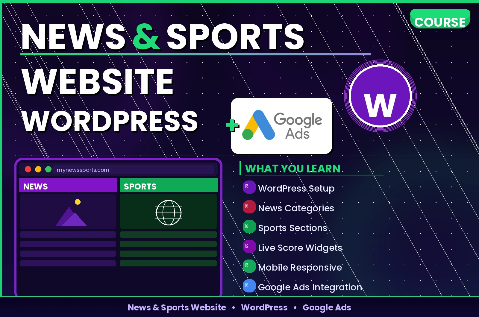 News And Sports Website